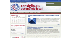 Desktop Screenshot of consiglioautonomie.regione.fvg.it