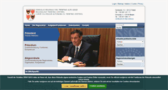 Desktop Screenshot of consiglio.regione.taa.it