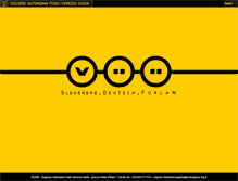 Tablet Screenshot of lingue.regione.fvg.it